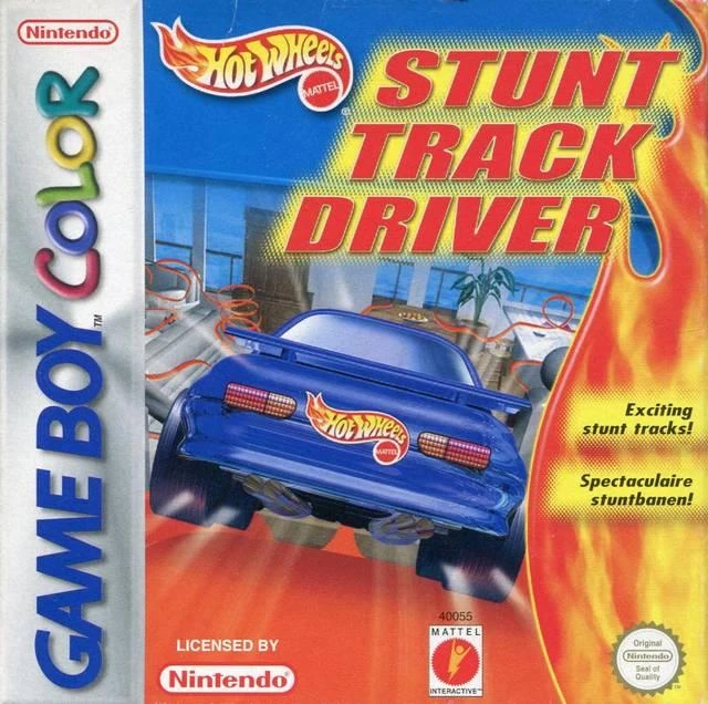 Hot Wheels Stunt Driver box art
