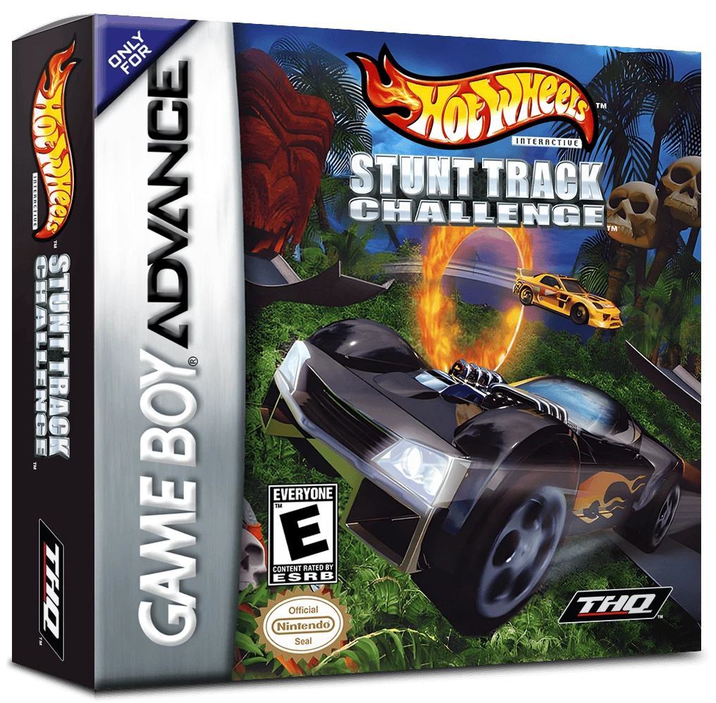 Hot Wheels Stunt Track Challenge box art
