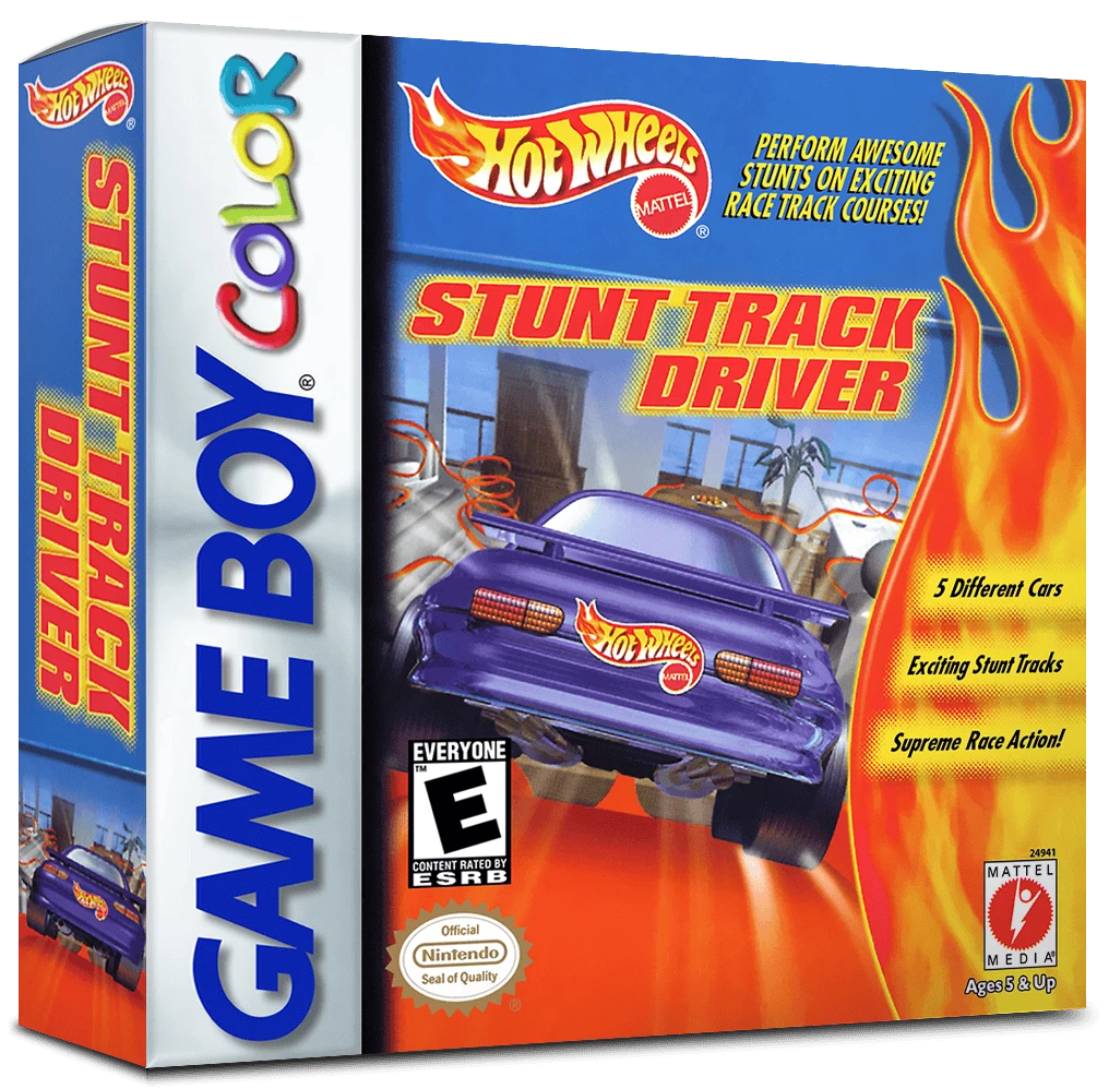 Hot Wheels Stunt Track Driver box art