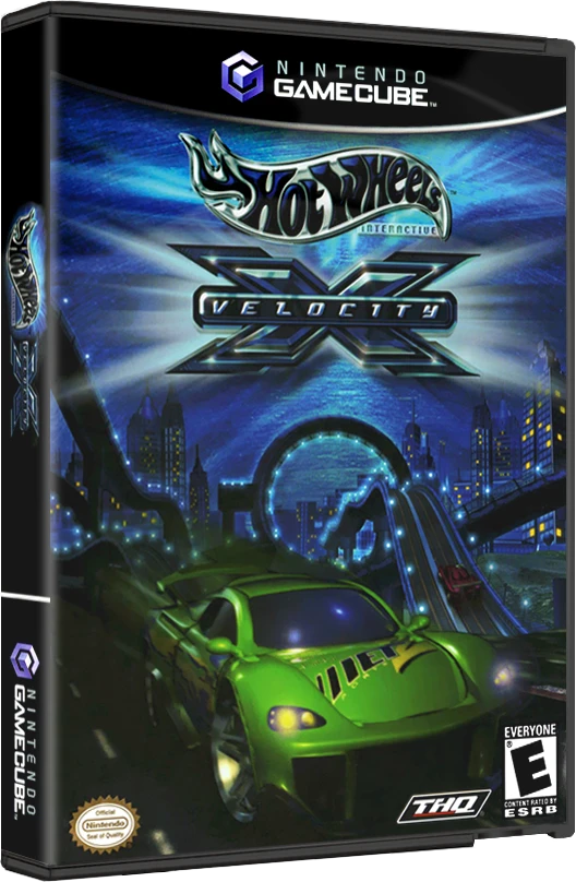 Hot Wheels Velocity X box art
