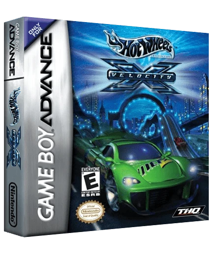 Hot Wheels Velocity X box art