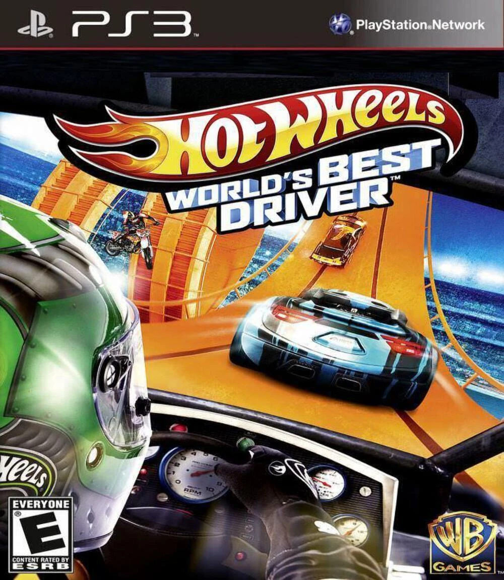 Hot Wheels World's Best Driver box art
