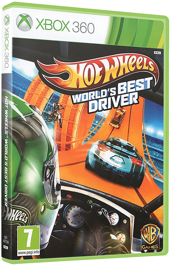 Hot Wheels: World's Best Driver box art