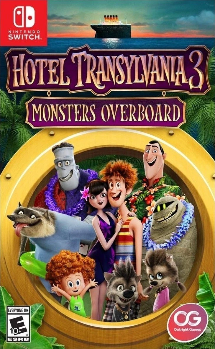 Hotel Transylvania 3: Monsters Overboard box art