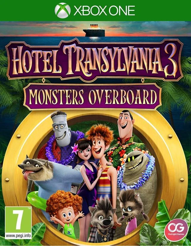 Hotel Transylvania 3: Monsters Overboard box art