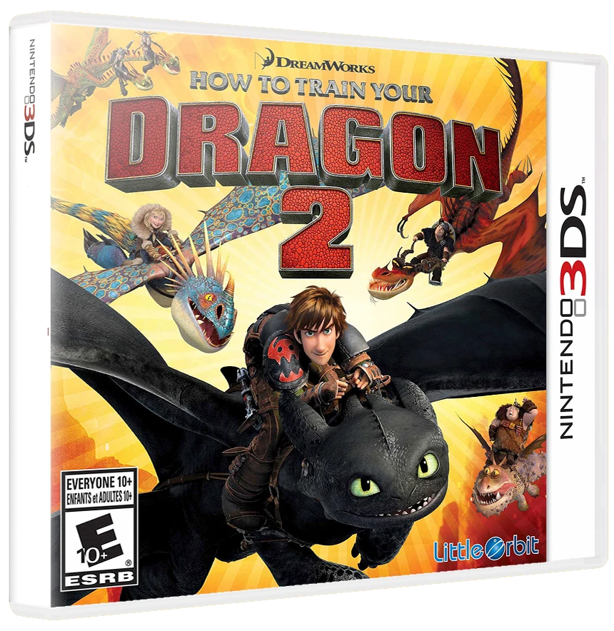 How to Train Your Dragon 2 box art