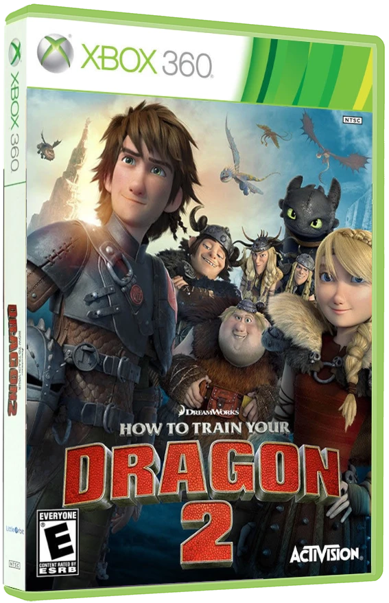 How to Train Your Dragon 2 box art