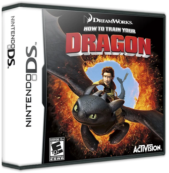 How to Train Your Dragon box art