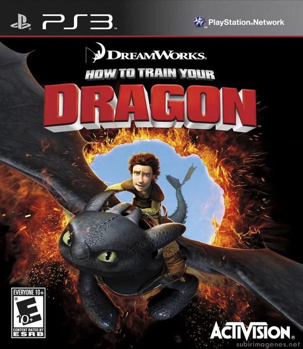 How to Train Your Dragon box art