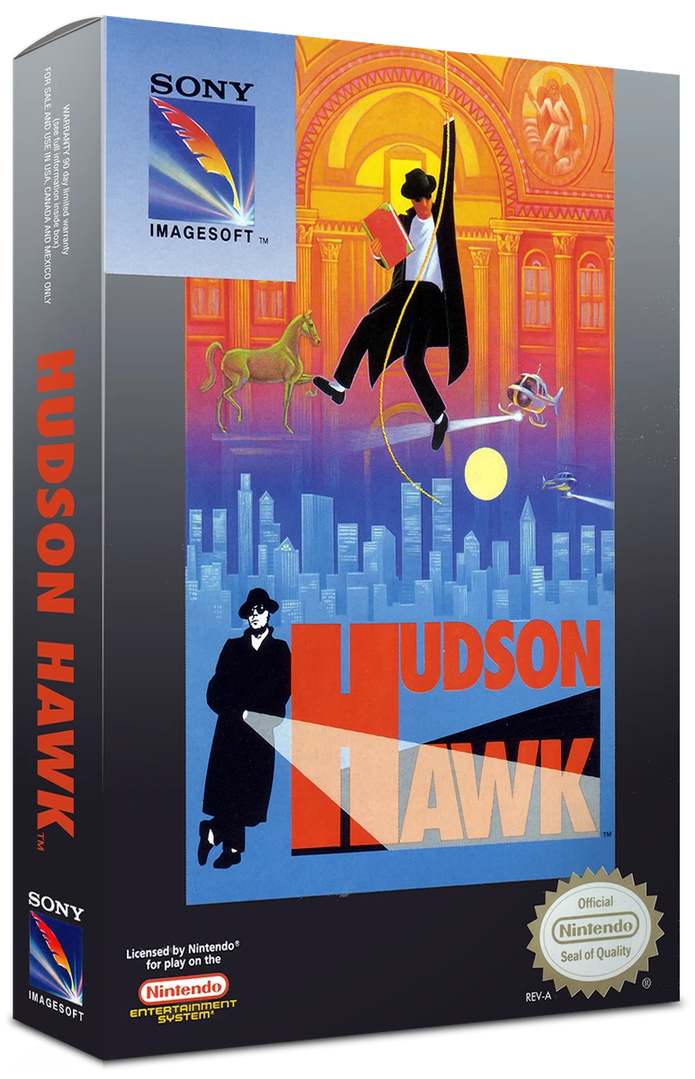 Hudson Hawk box art
