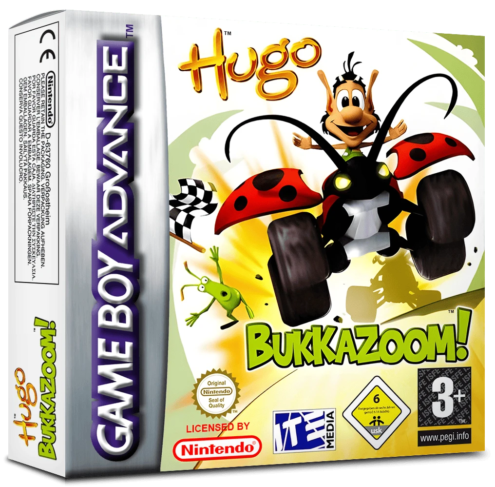 Hugo: Bukkazoom box art