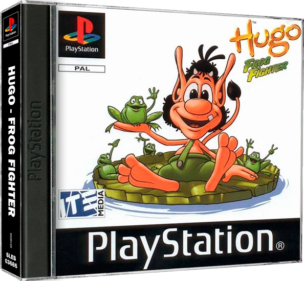 Hugo Frog Fighter box art