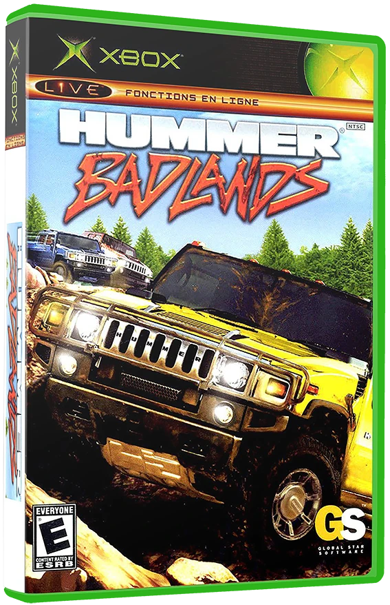 Hummer Badlands box art