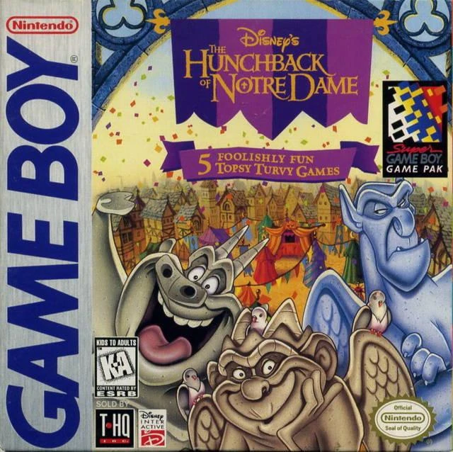 Hunchback of Notre Dame box art