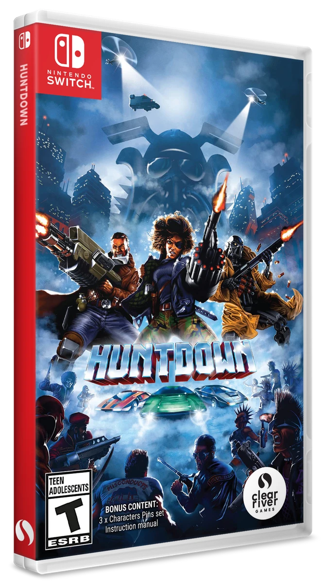 Huntdown box art