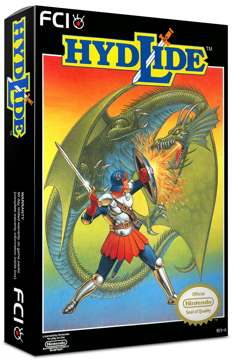 Hydlide box art