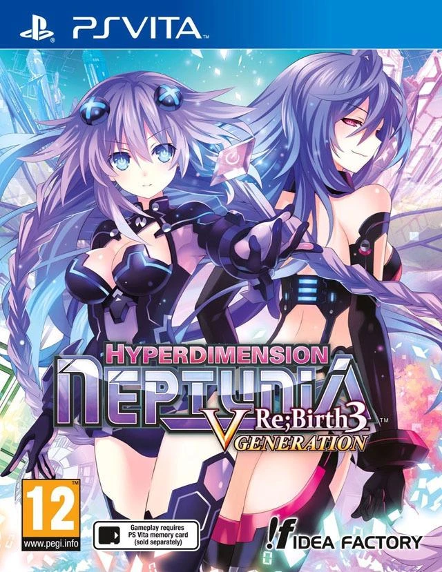 Hyperdimension Neptunia Re;Birth 3: V Generation box art
