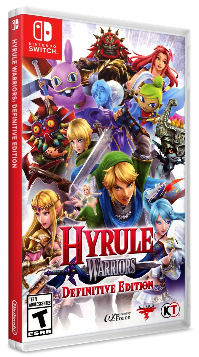 Hyrule Warriors Definitive Edition box art