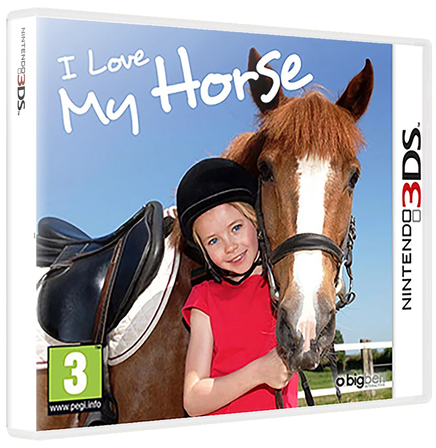 I Love My Horse box art