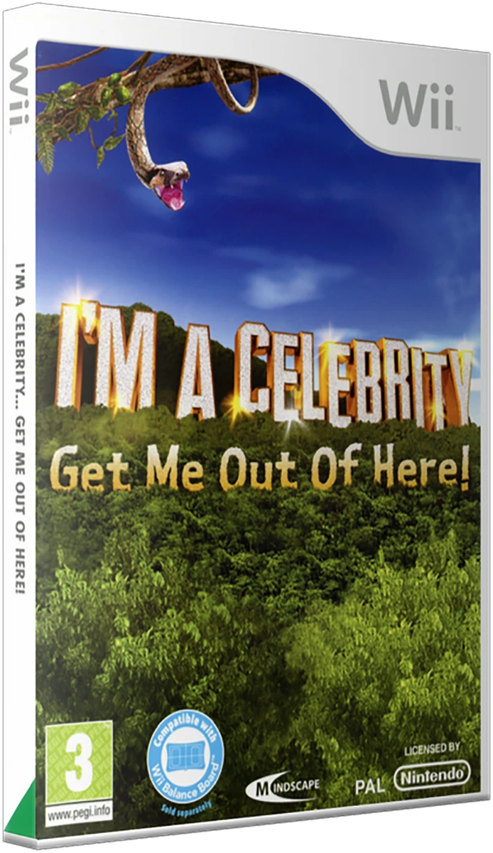 I'm A Celebrity Get Me Out Of Here box art