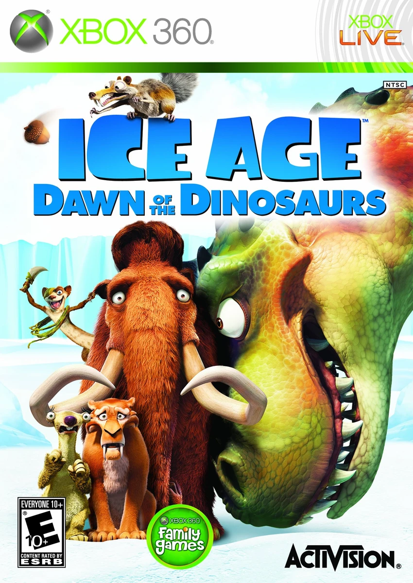 Ice Age: Dawn of the Dinosaurs box art