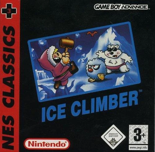 Ice Climber NES Classics box art