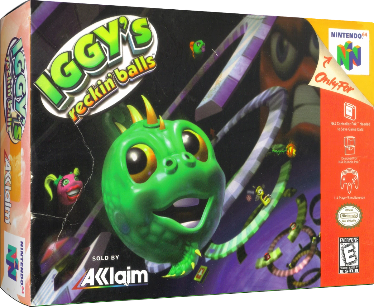 Iggy's Reckin' Balls box art
