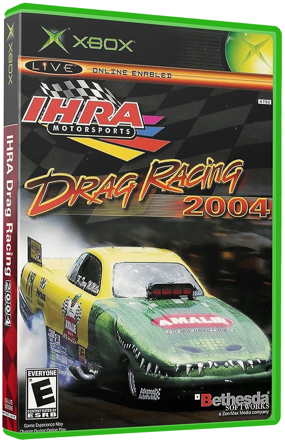 IHRA Drag Racing 2004 box art