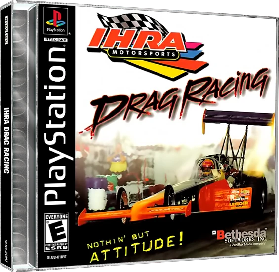 IHRA Drag Racing box art