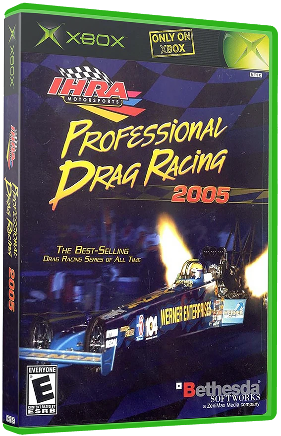 IHRA Professional Drag Racing 2005 box art