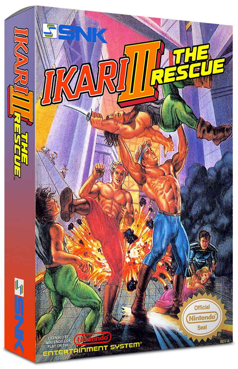 Ikari III box art