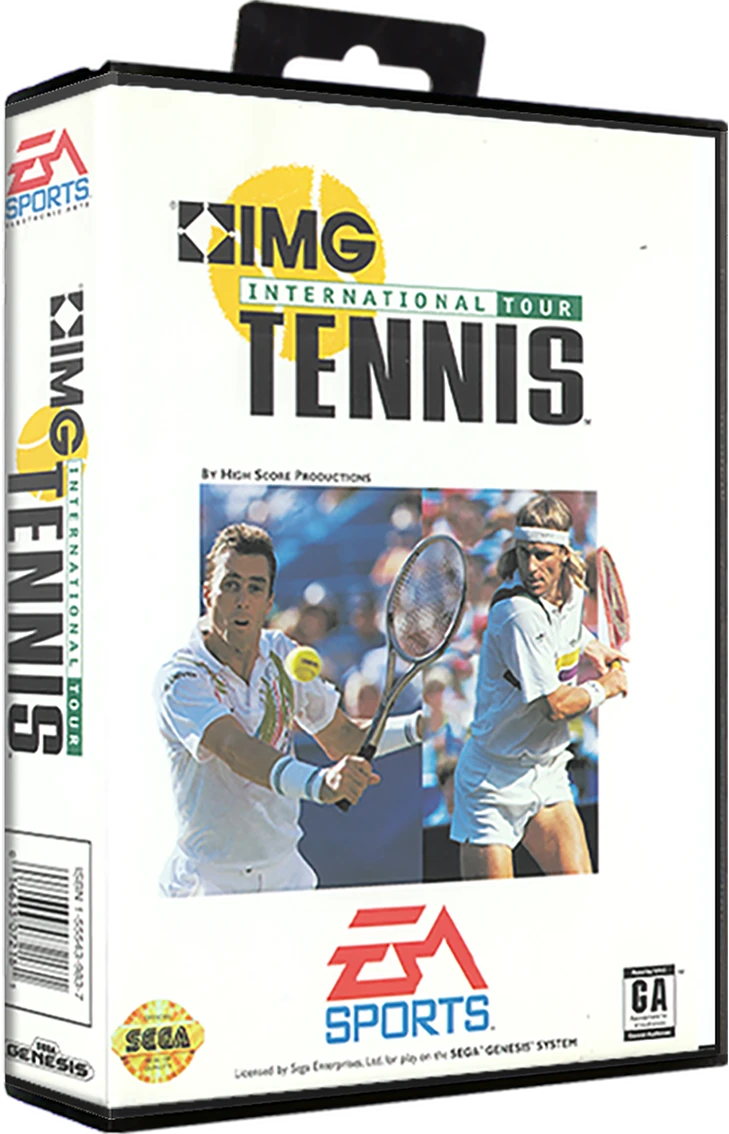 IMG International Tour Tennis box art