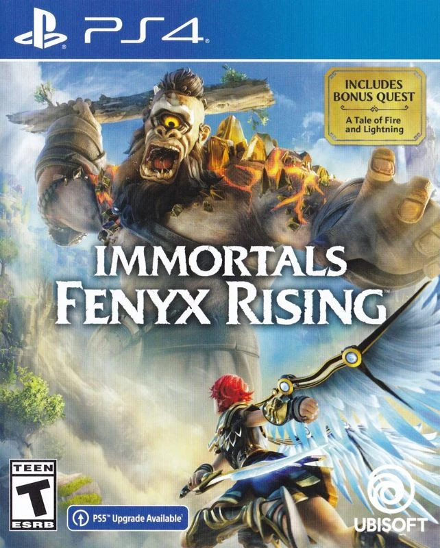 Immortals Fenyx Rising box art
