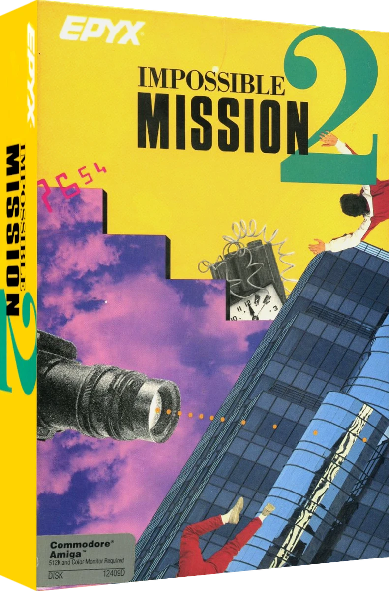 Impossible Mission 2 box art