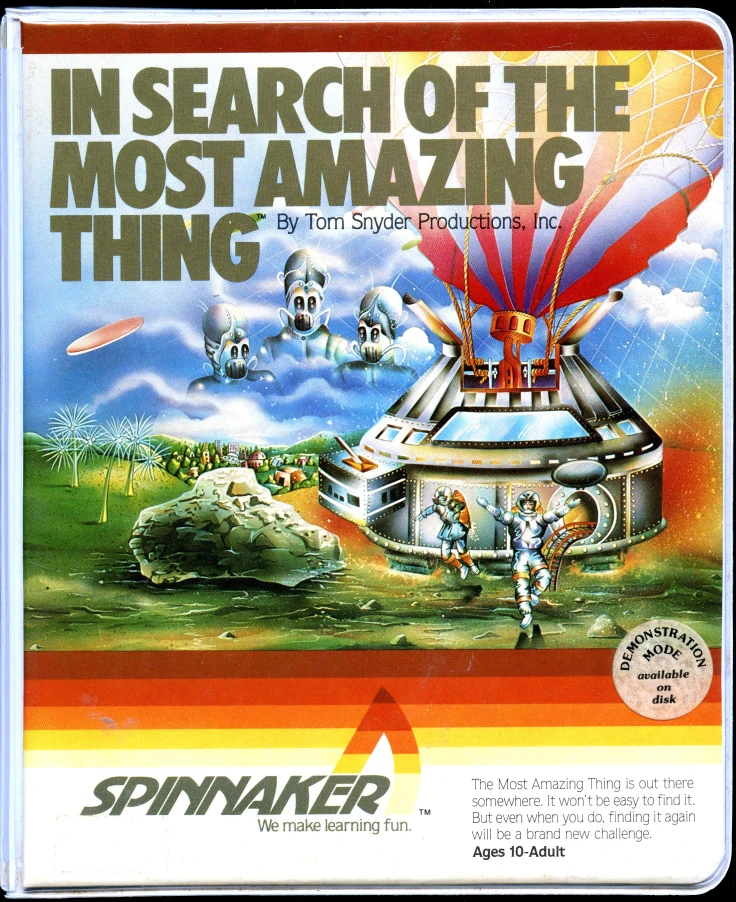 In Search of the Most Amazing Thing box art