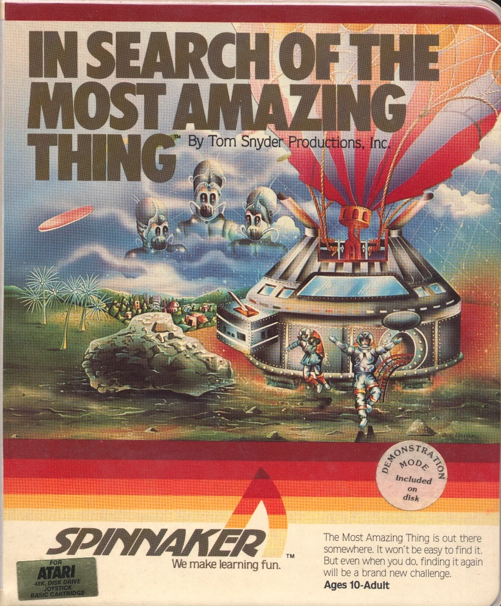 In Search Of The Most Amazing Thing box art