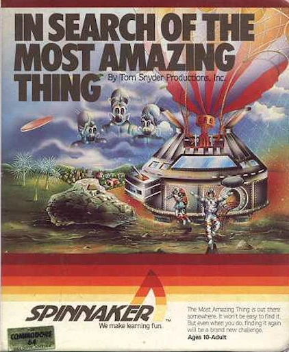 In Search of the Most Amazing Thing box art