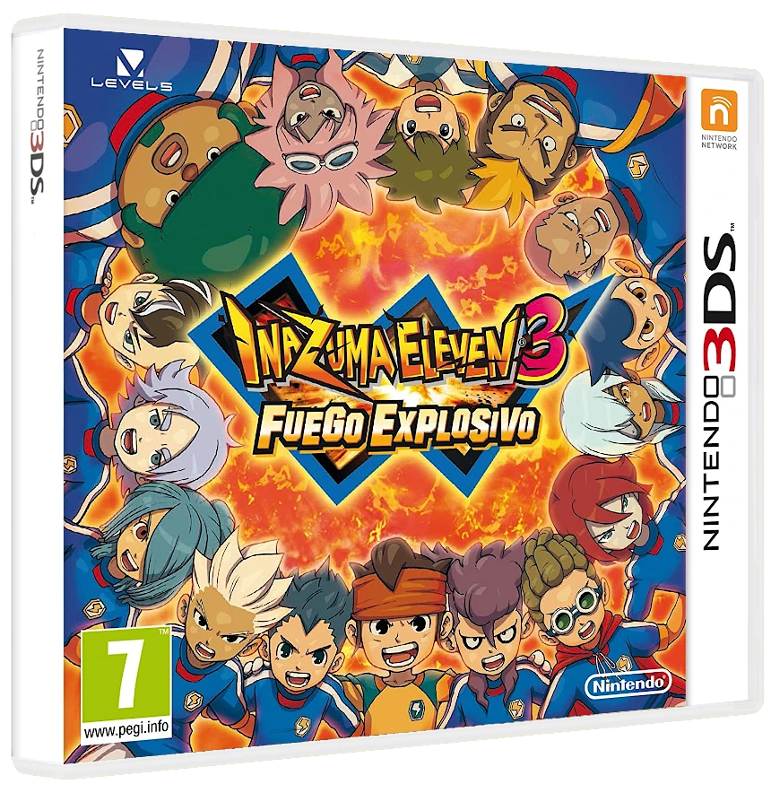 Inazuma Eleven 3: Bomb Blast box art