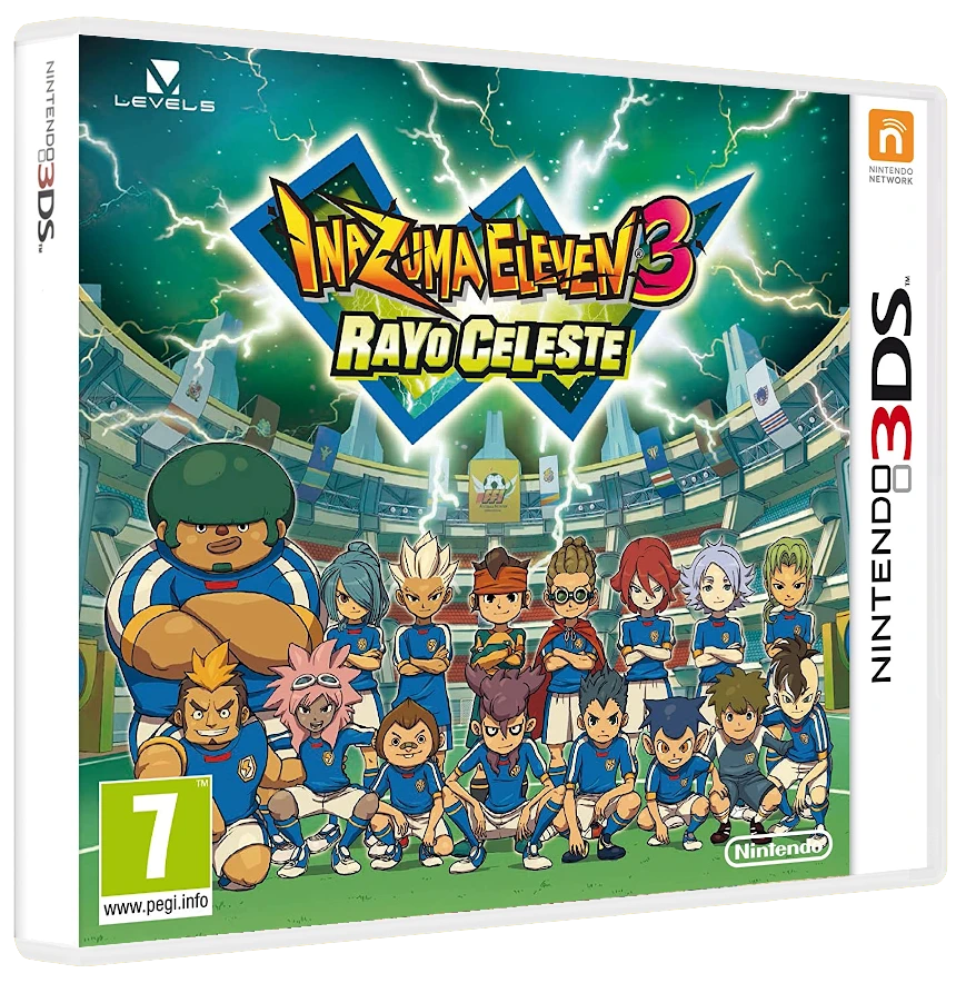 Inazuma Eleven 3: Lightning Bolt box art