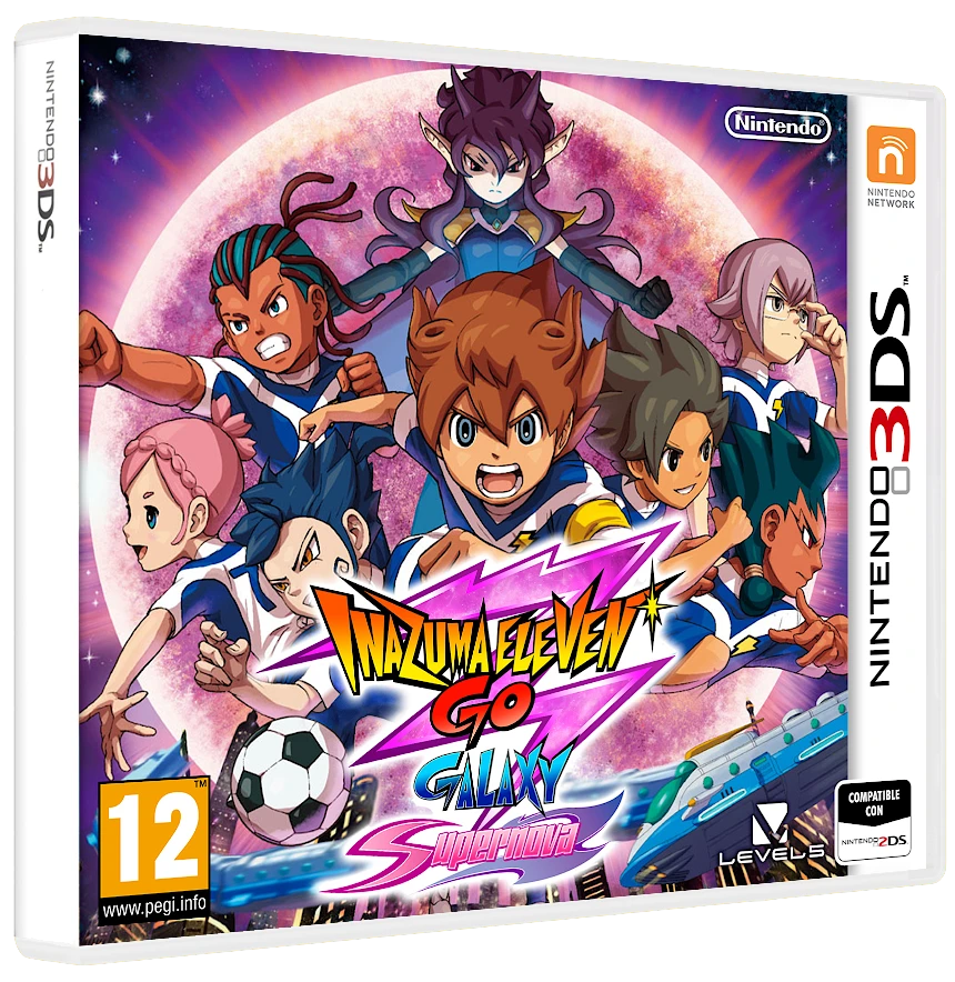 Inazuma Eleven Go Galaxy: Supernova box art