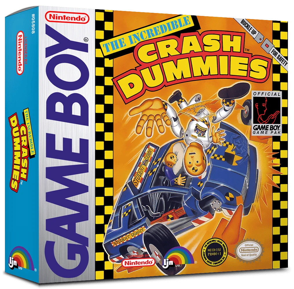 Incredible Crash Dummies box art