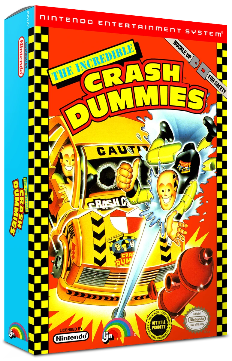 Incredible Crash Dummies box art