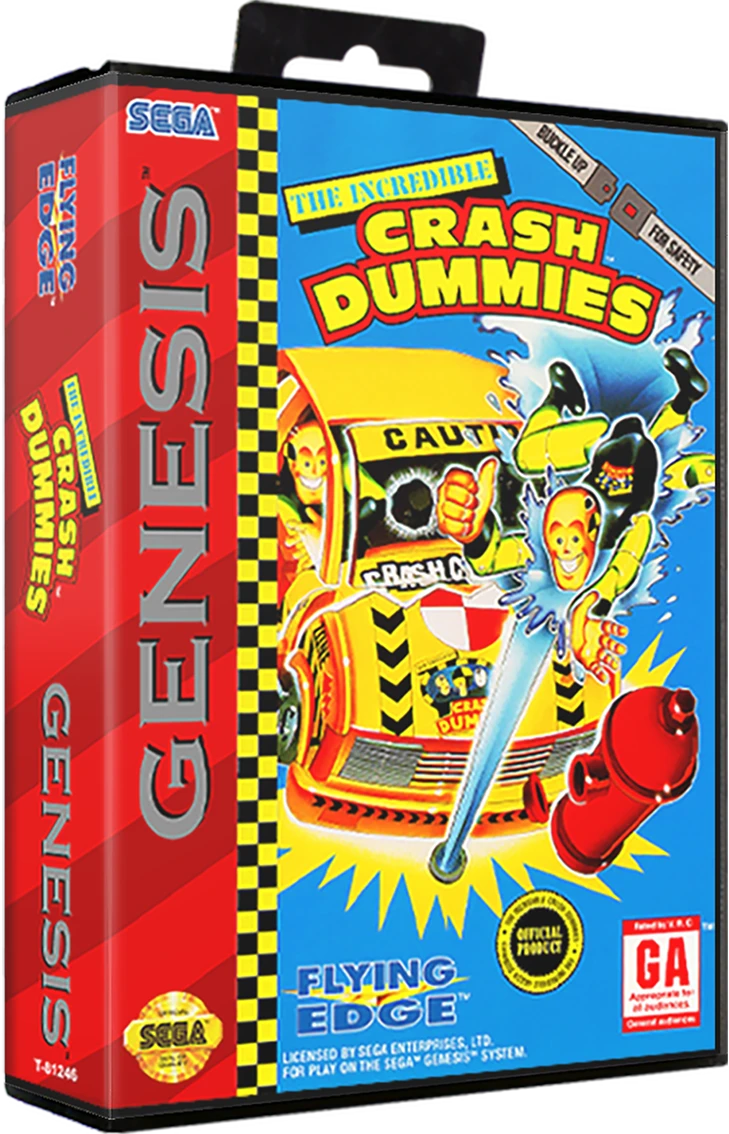 Incredible Crash Dummies box art