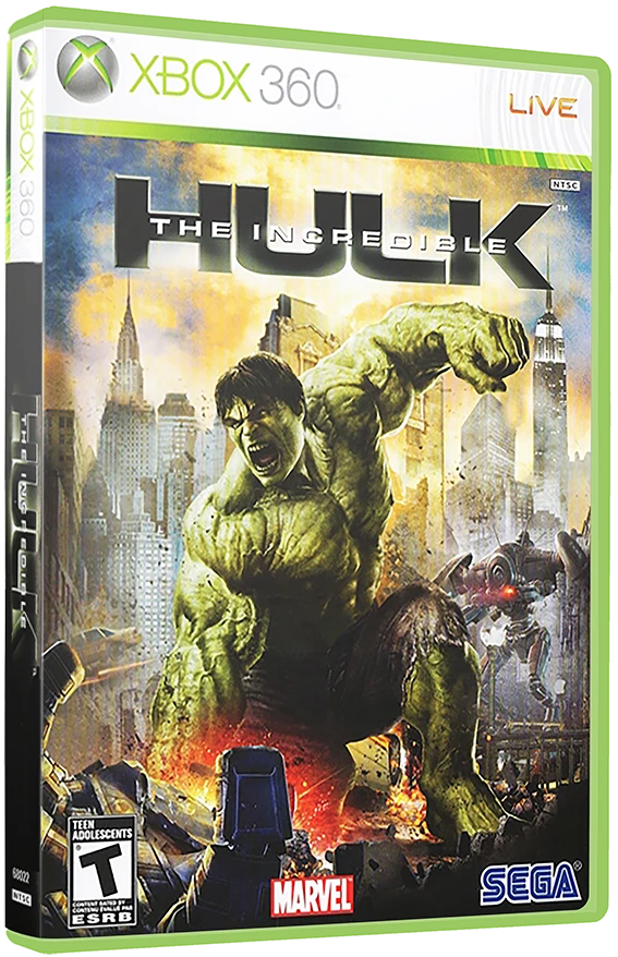 Incredible Hulk box art