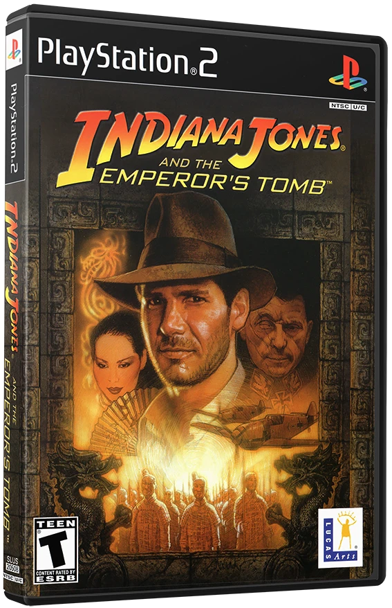 Indiana Jones and the Emperor's Tomb box art