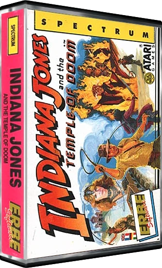 Indiana Jones & the Temple of Doom box art