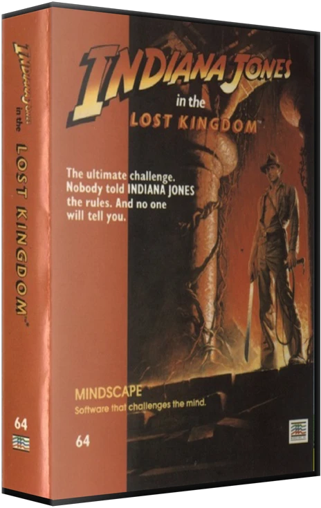 Indiana Jones In The Lost Kingdom box art