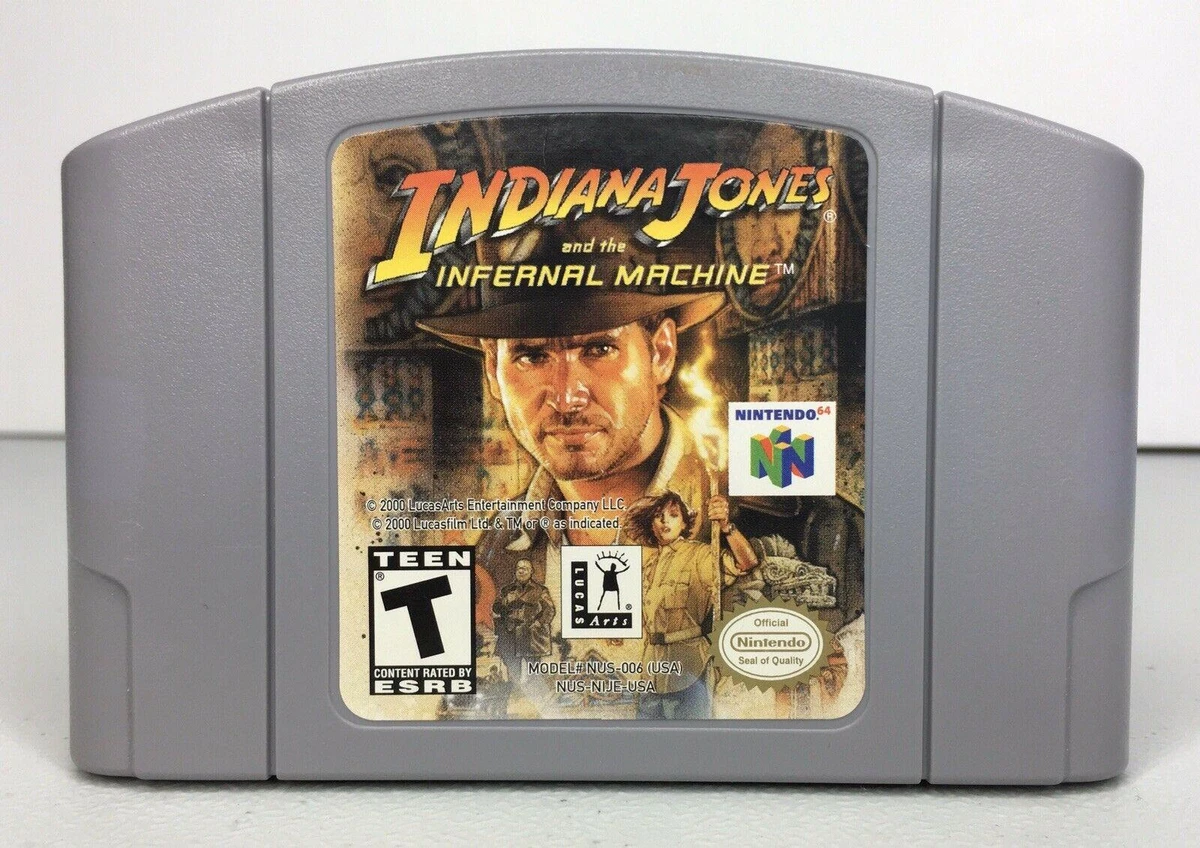 Indiana Jones Infernal Machine box art