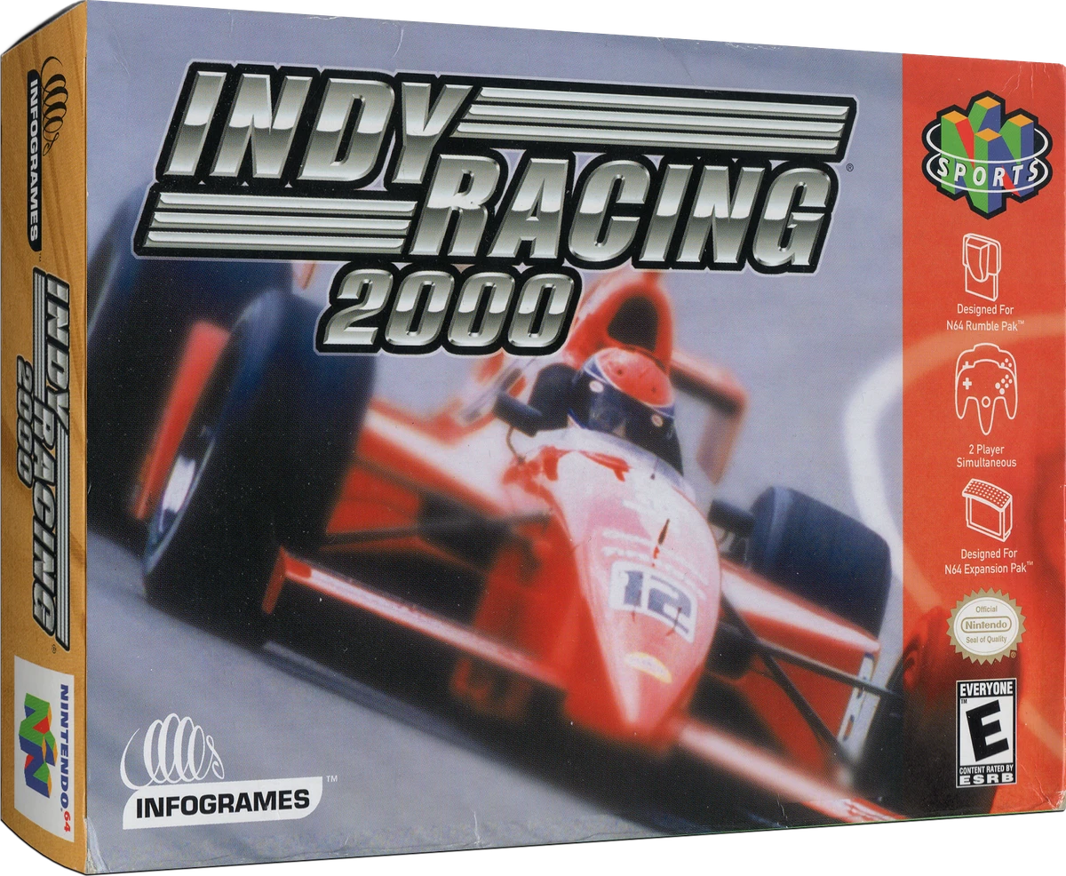 Indy Racing 2000 box art