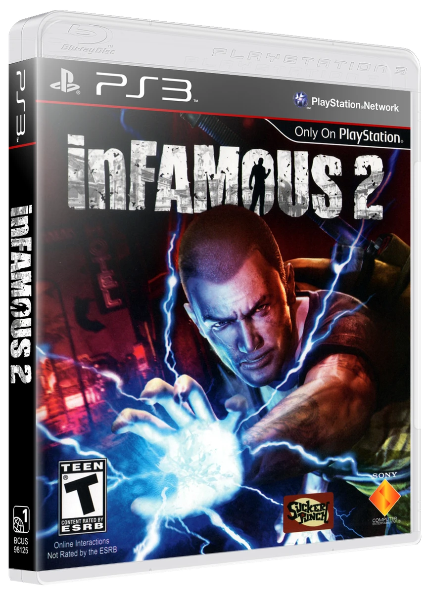 Infamous 2 box art